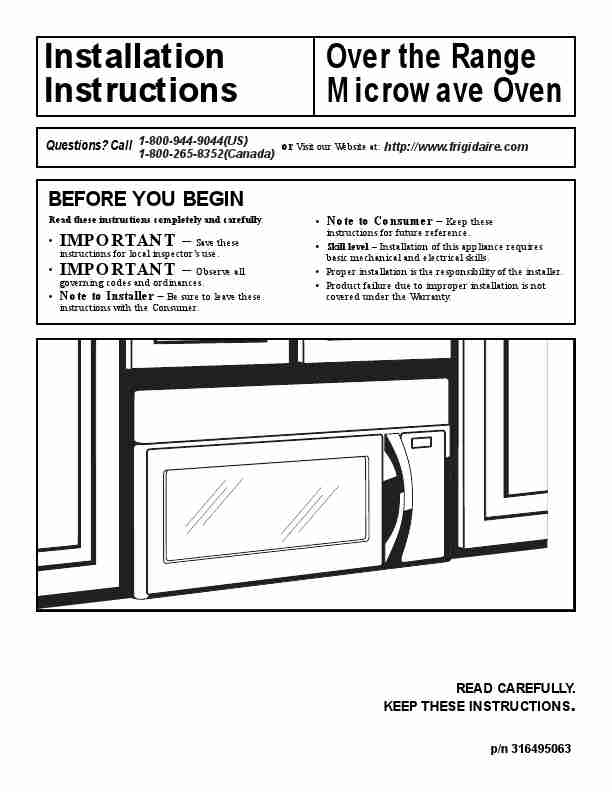 Frigidaire Microwave Oven 316495063-page_pdf